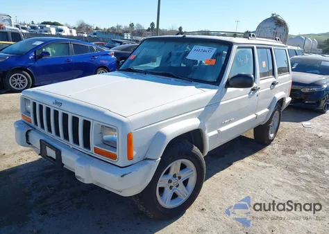 2001 Jeep Cherokee Limited/Sport z USA, uszkodzony, nr VIN 1J4FF58S41L540344